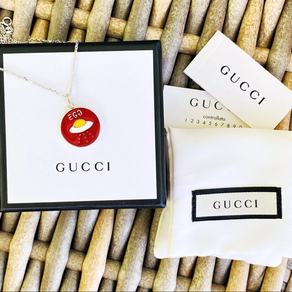 Guccighost Egg UFO Charm Pendant NWT - Picture 15 of 16